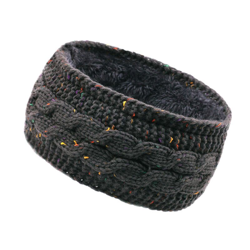 Fleece Headband Factory - OEM/ODM New Winter Lined Knitted Warm Ear Warmer Sports Headwear