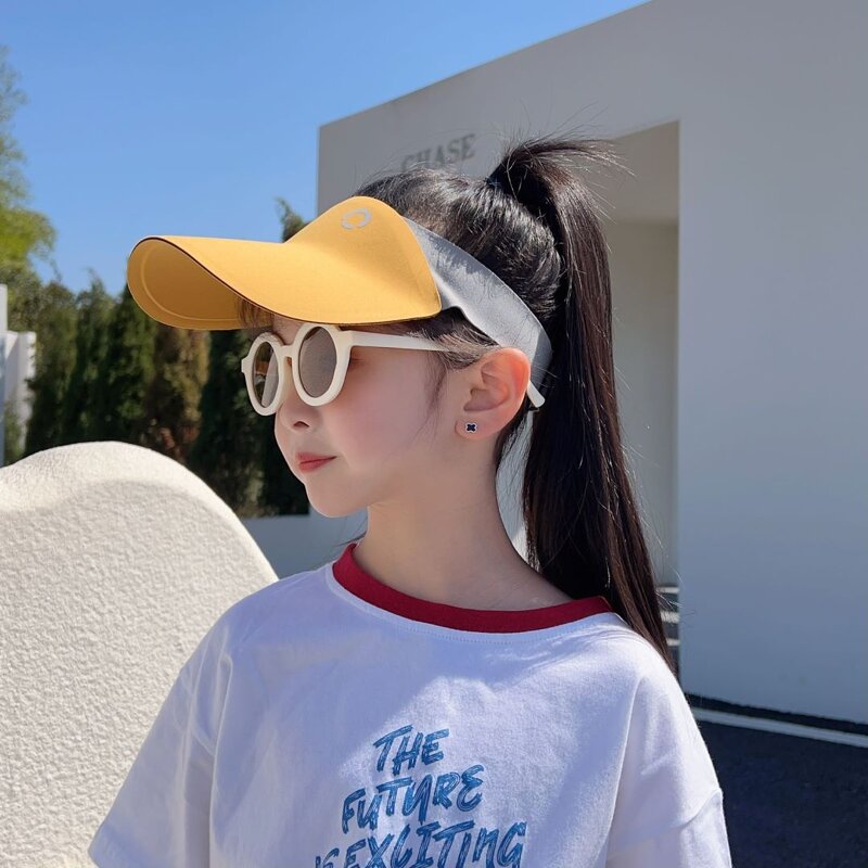 Embroidered Sun Hat Supplier - Wholesale Custom Logo Pattern Sports Outdoor Sunshade Empty Top