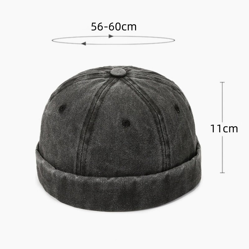 Retro Hip Hop Beanie Manufacturer - Custom New Spring Trend Solid Color Street Dance Light Board