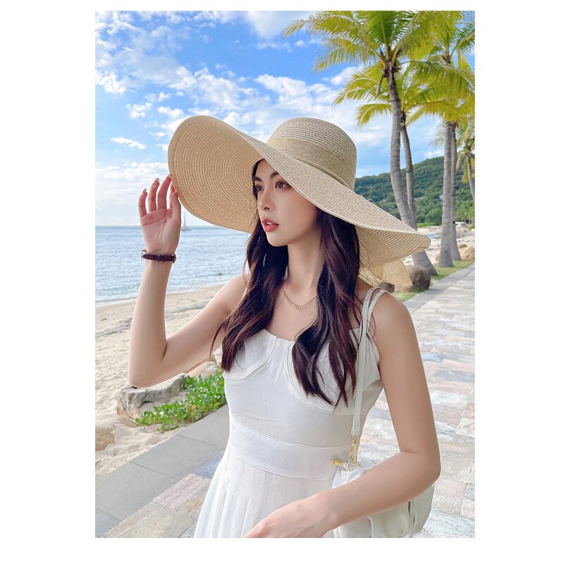 Panama Hat Supplier - Custom Factory Fashion Paper Cloth Men and Women Summer Sun Protection