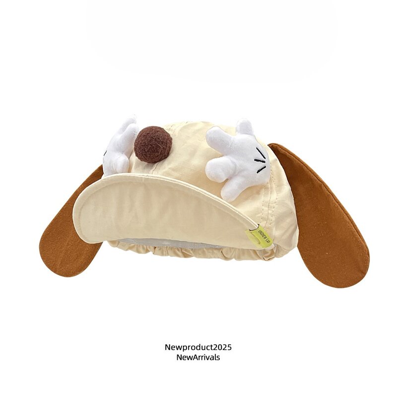 Dog Sun Hat Manufacturer - OEM/ODM Japanese Style Cute Sun Protection Face-Slimming Bucket Hat