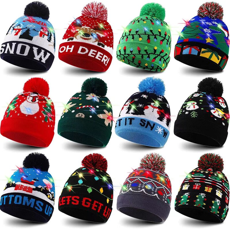 Christmas Knitted Beanies Supplier - OEM/ODM 2025 New Winter Warm Fashion for Women Men
