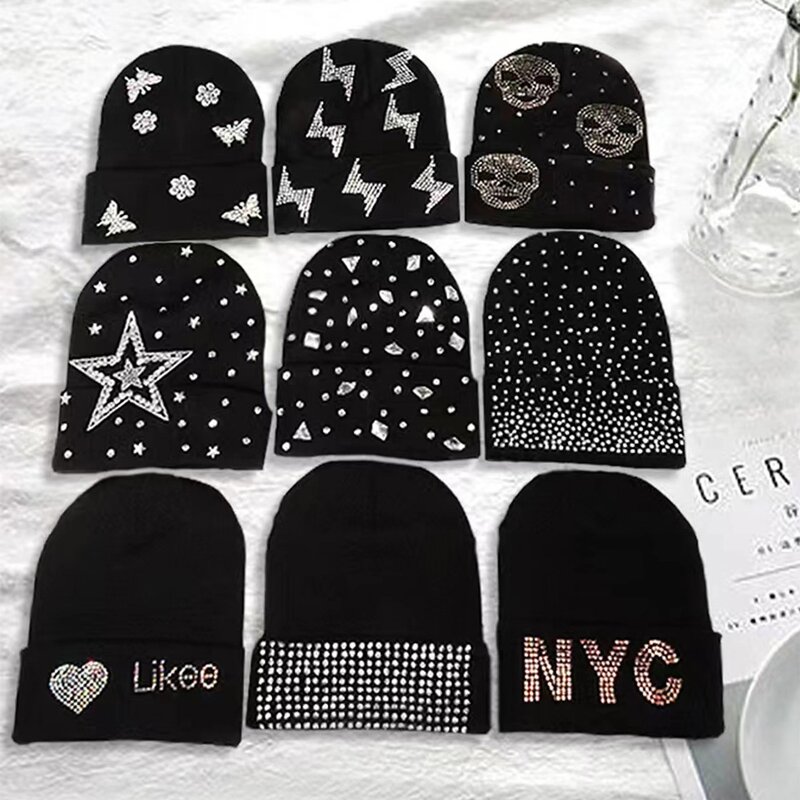 Diamond Hat Factory - OEM/ODM Custom Warm Outdoor Printing Jacquard Woolen Unisex