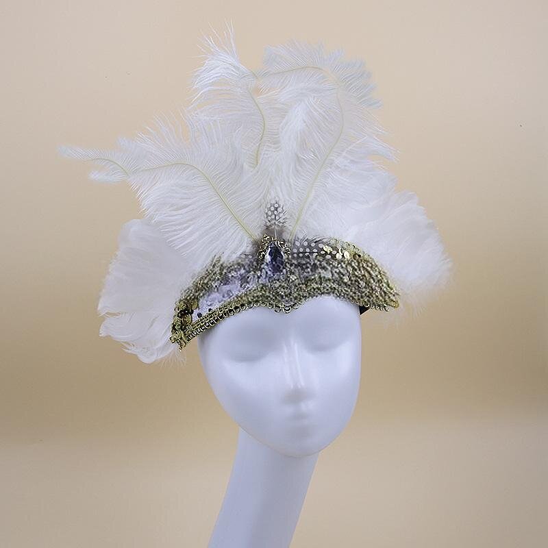 Bridal Fascinator Hat Manufacturer - Wholesale High Quality Luxury Feather Vintage Veil for Wedding