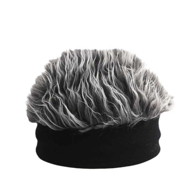 Wig Cap Manufacturer - OEM/ODM Charming Novelty with Brim Warm Knitted Beanie Unisex Hip Hop