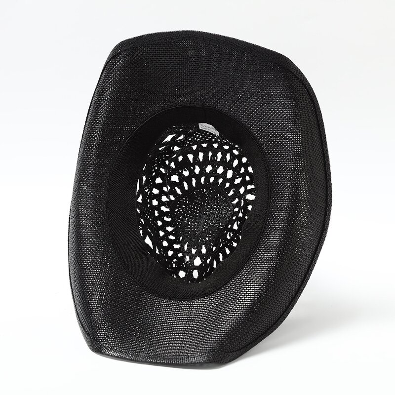 Vintage Embroidered Denim Hat Supplier - Outdoor Sun Protection Cap Wide Brim for Beach Travel