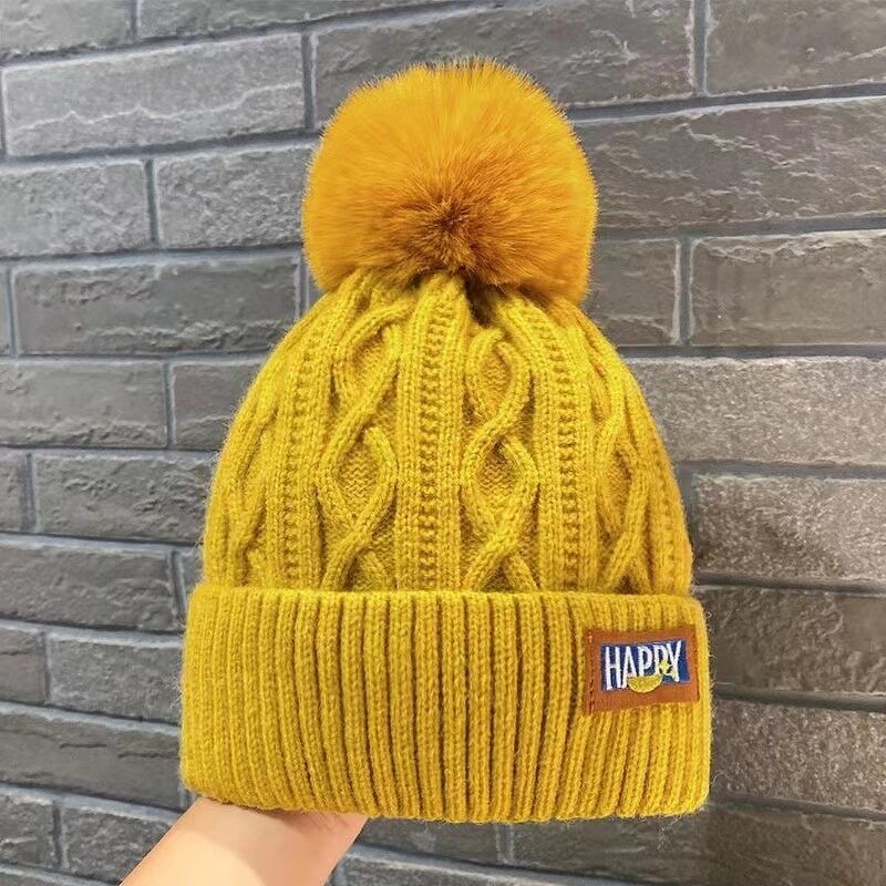 Baby Beanie Supplier - OEM/ODM New Arrival Custom Thicken Knitted with Pompom Acrylic