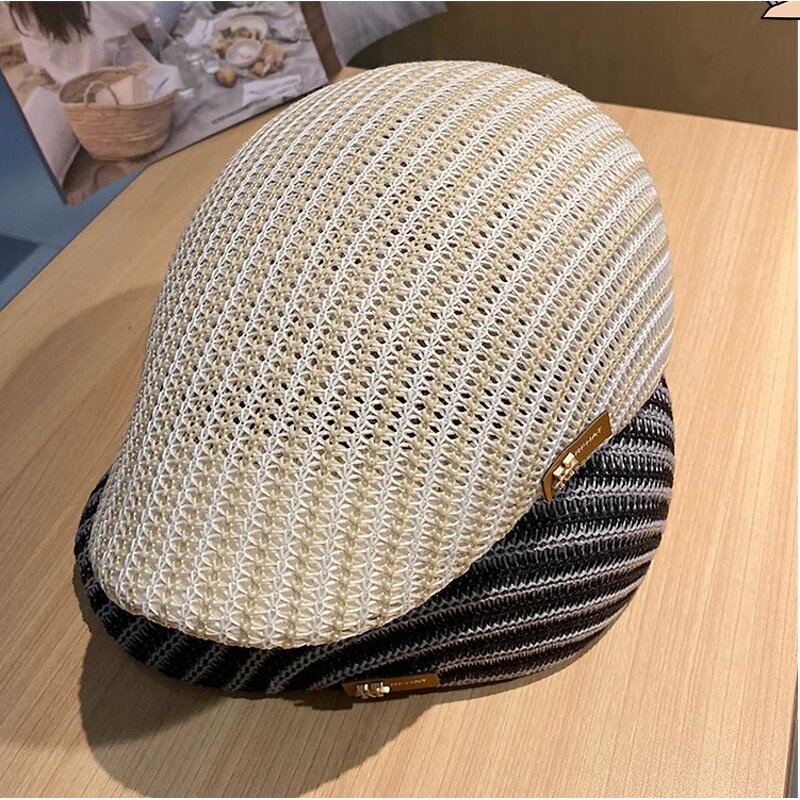 Collapsible Straw Hat Supplier - Wholesale Large Brim Shade Small Fragrant Wind Net Yarn Travel