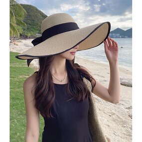 Panama Hat Supplier - Custom Factory Fashion Paper Cloth Men and Women Summer Sun Protection