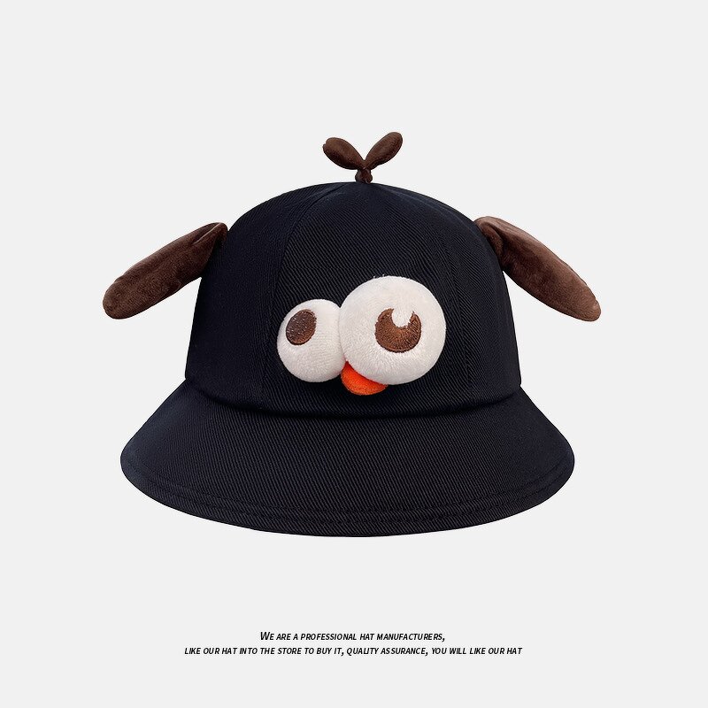 Denim Fisherman Hat Supplier - OEM/ODM New Japanese Style Cute Embroidery Raw Edge Trendy