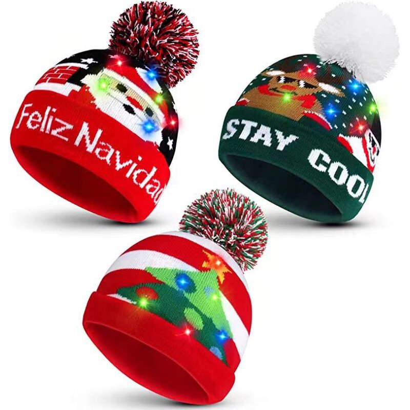 Christmas Knitted Beanies Supplier - OEM/ODM 2025 New Winter Warm Fashion for Women Men