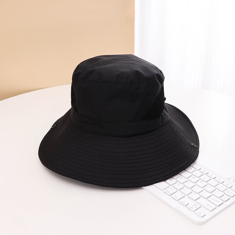 Bucket Hat Supplier - OEM/ODM Korean Style Leopard Print Retro Hip Hop Reversible UV