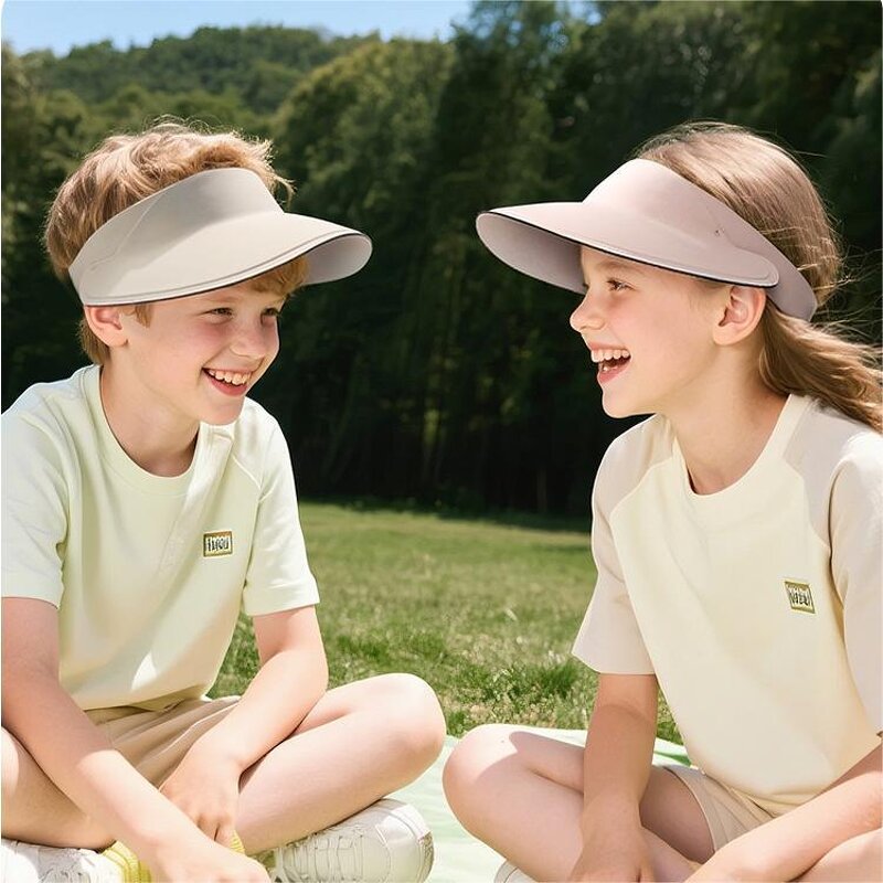 Sports Visor Hats Factory - Factory Wholesale at Low Price Solid Color Sun Hat Adjustable Summer