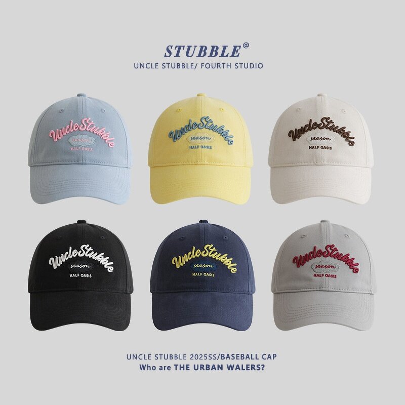 Thickened PVC Baseball Cap Factory - Autumn Winter Warm Unisex Korean Style Wide Brim Big Head