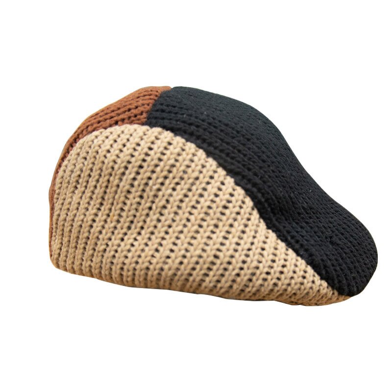 Summer Beret Factory - OEM/ODM Stylish British Retro Youth Monochrome Sunshade Sunblock