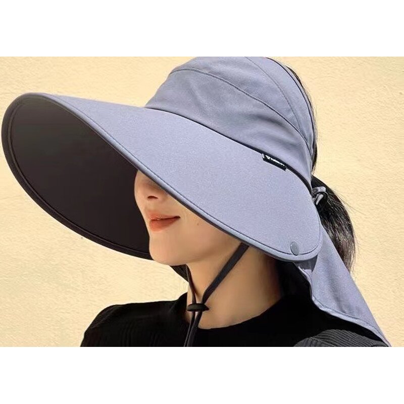 Foldable Sun Hat Supplier - OEM/ODM Popular Summer Necessary 14cm Large Brim Sunshade Beach