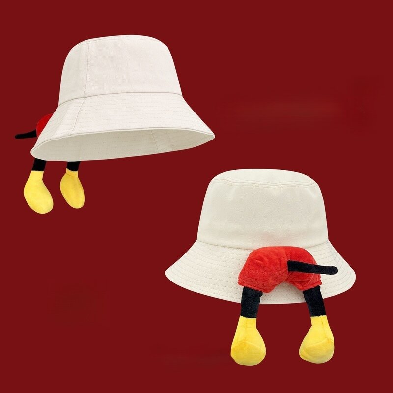 Dog Sun Hat Manufacturer - OEM/ODM Japanese Style Cute Sun Protection Face-Slimming Bucket Hat