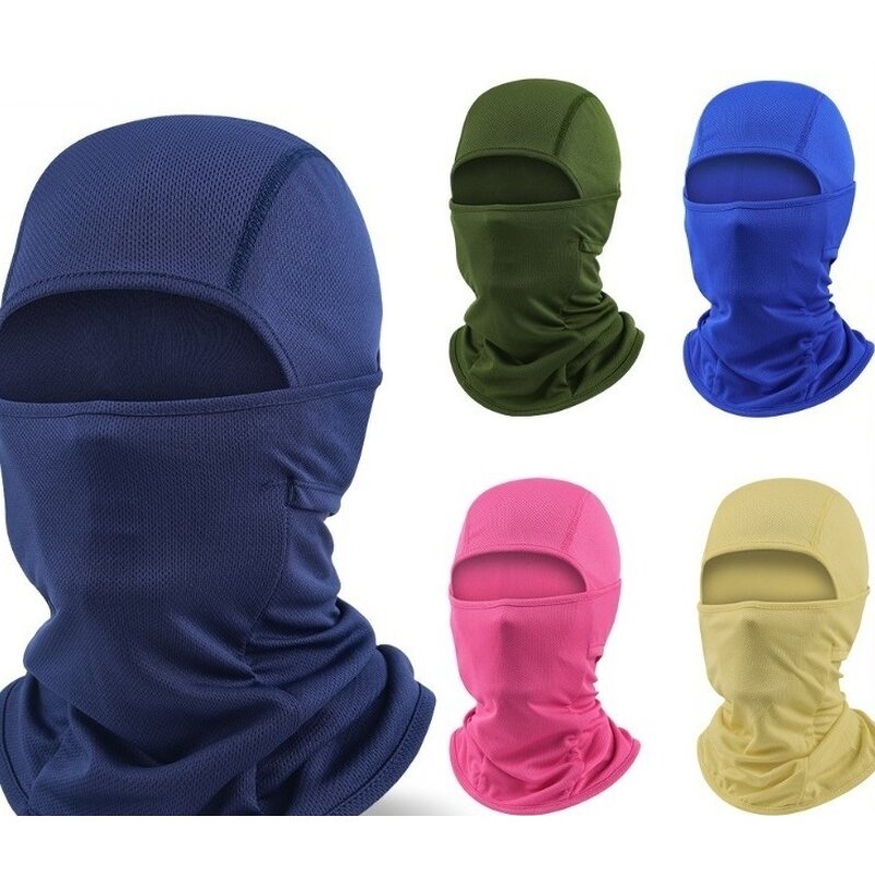 Knitted Balaclava Factory - OEM/ODM Popular Windproof Solid Color 3-Hole Customized Casual