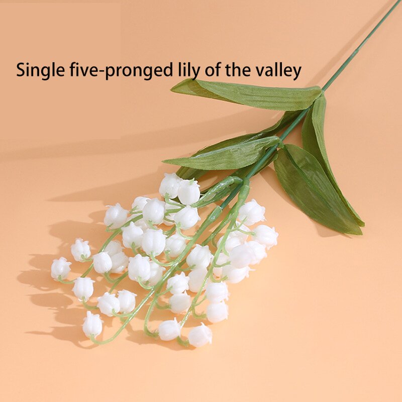 Simulation Bouquet Factory - OEM/ODM Nordic Fresh Wedding Lily of Valley Plastic
