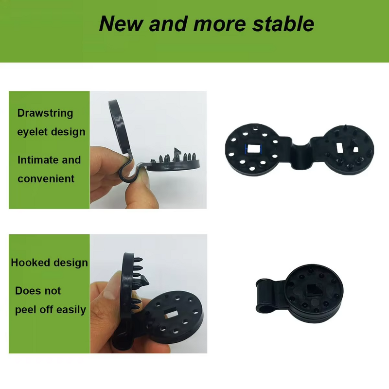 Sun Shade Net Clips Factory - Waterproof Greenhouse Plastic Film Clip Round