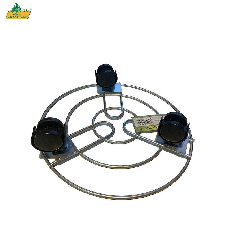 Galvanized Pot Caddy Supplier - for Garden Home for Moving Plant Pots