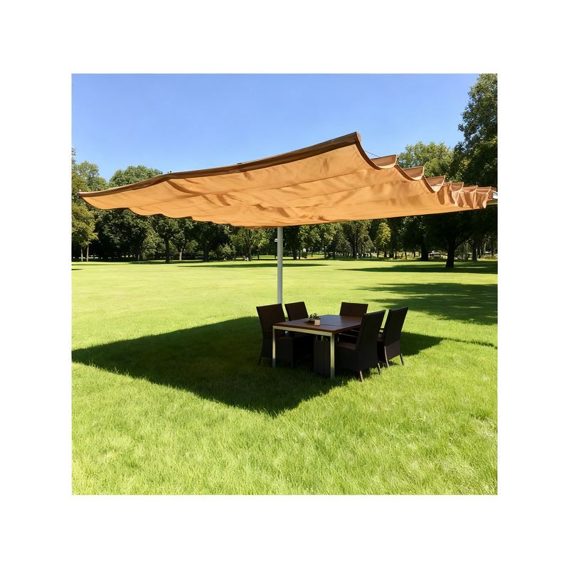 Retractable Pergola Shade Sail Factory - Professional Factory Produce Wave Sails