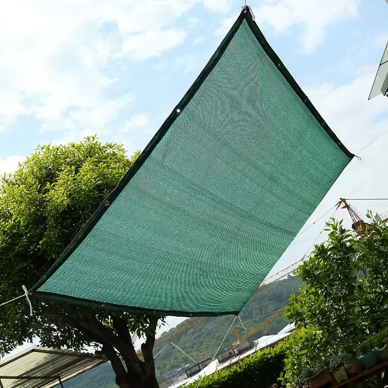 HDPE SunShade Net Supplier - Deep Green 50%-90% Outdoor Plants Cover Privacy