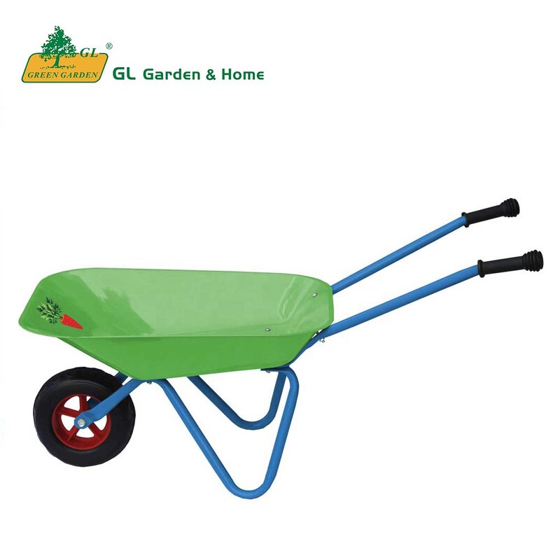 Kids Garden Wheelbarrow Supplier - OEM/ODM Heavy Duty with Strong Metal Frame Design