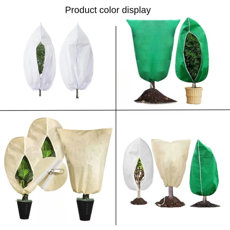 Tree Plant Cover Factory - Outdoor Winter PP Non-Woven Freeze Protection Frost Cloth