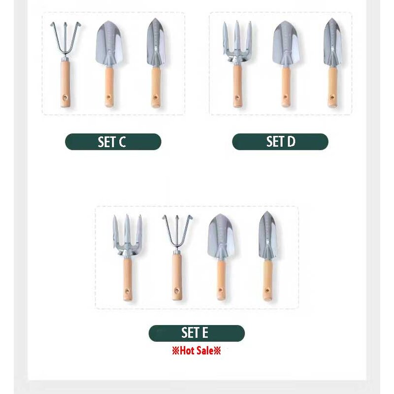 Indoor Garden Tools Supplier - OEM/ODM Portable Stainless Steel with Bag Good Design