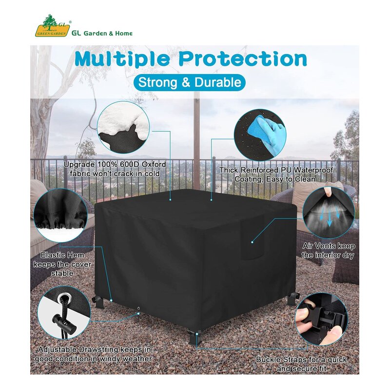 Garden Sofa Cover Manufacturer - Dustproof Waterproof Outdoor for All Weather