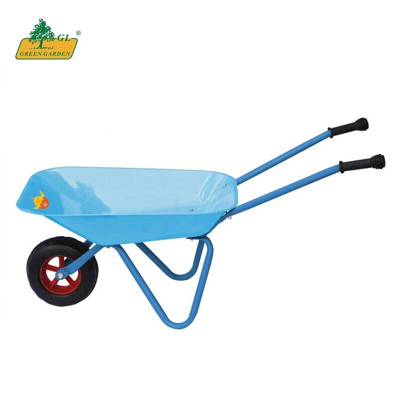 Kids Garden Wheelbarrow Supplier - OEM/ODM Heavy Duty with Strong Metal Frame Design