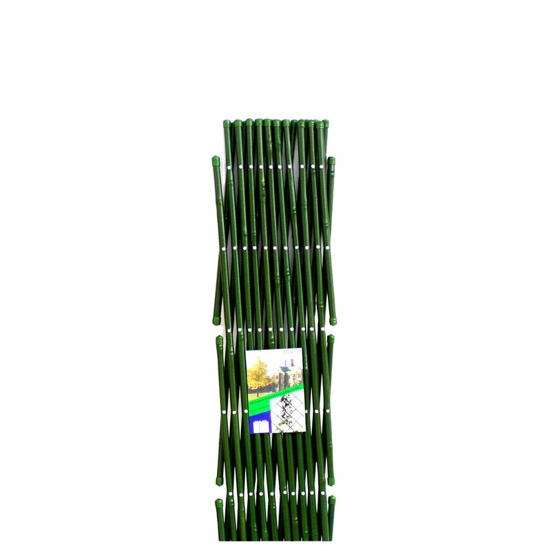 Plant Fence Supplier - Hot Sale PE Coated Bamboo Expanding Trellis Easy-to-Install