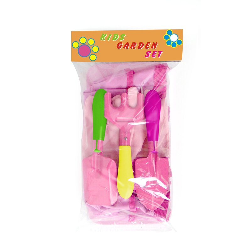 Gardening Tools Kit Factory - OEM/ODM Customized 5pcs with Tote Can Shovel Rake