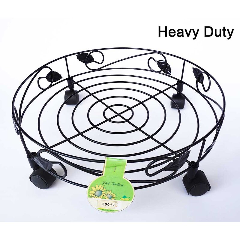 Pot Mover Caddy Factory - Wholesale Indoor Outdoor Metal with Replaceable Wheels