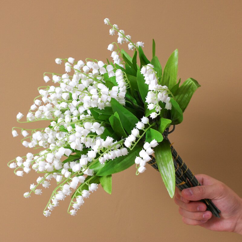 Simulation Bouquet Factory - OEM/ODM Nordic Fresh Wedding Lily of Valley Plastic