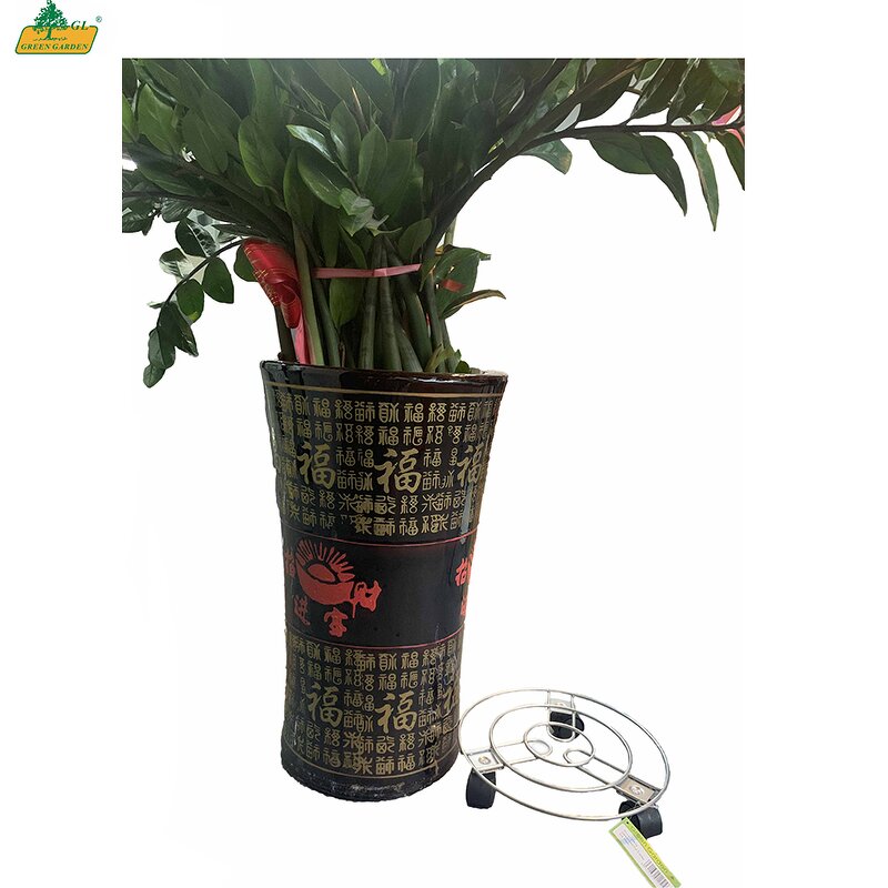 Galvanized Pot Caddy Supplier - for Garden Home for Moving Plant Pots