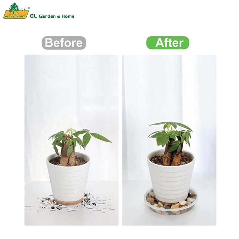 Plant Saucer Supplier - Decoration House Style Plastic Flower Por Saucer