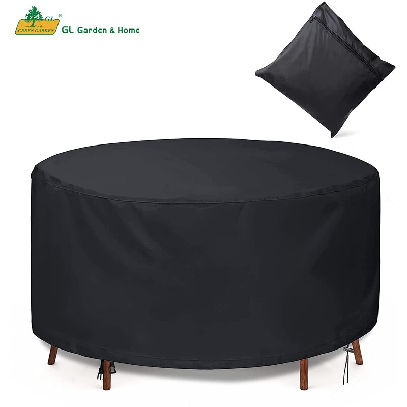 Outdoor Table Cover Factory - OEM Polyester PE Woven Fabric Dust Proof Waterproof
