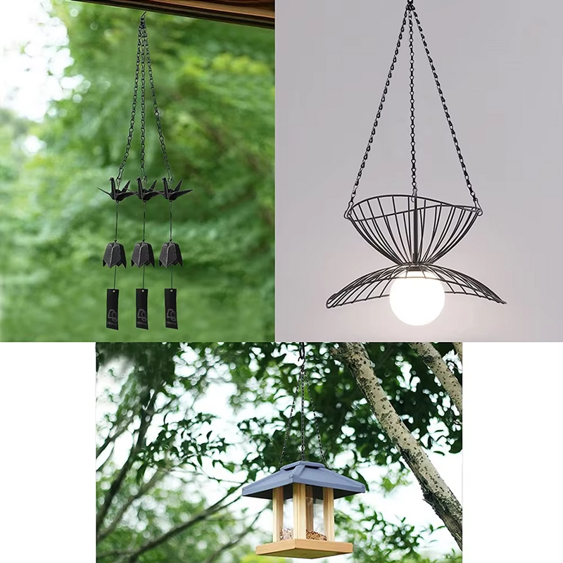 Hanging Basket Chain Supplier - Flower Pot Replacement Chain 3 Point Hanger