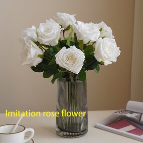 Simulation Bouquet Factory - OEM/ODM Roses Artificial for Home Wedding Decor
