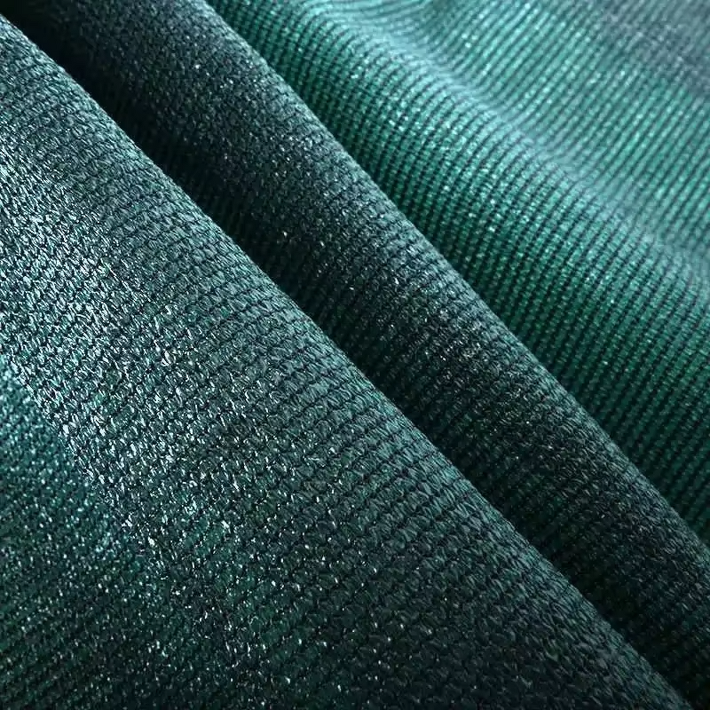 HDPE SunShade Net Supplier - Deep Green 50%-90% Outdoor Plants Cover Privacy