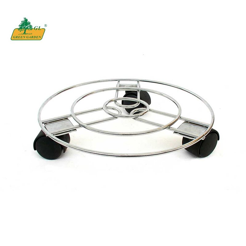 Galvanized Pot Caddy Supplier - for Garden Home for Moving Plant Pots