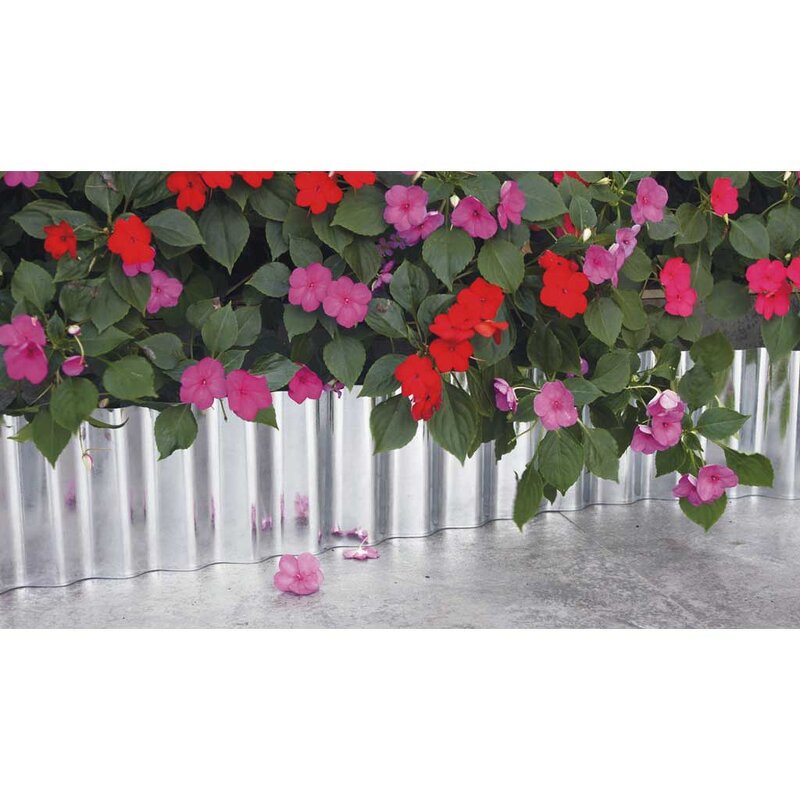 Galvanized Lawn Edge Manufacturer - Chinese Factory Good Design 6-Foot Metal Fence