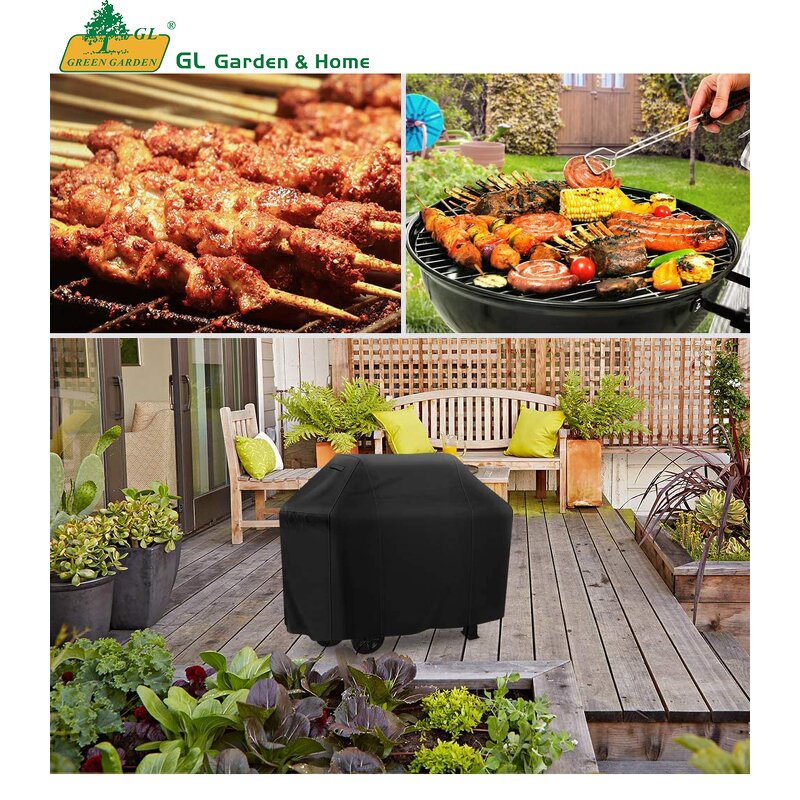 BBQ Kettle Cover Manufacturer - Outdoor Dustproof Waterproof Eco-Friendly Polyester PE