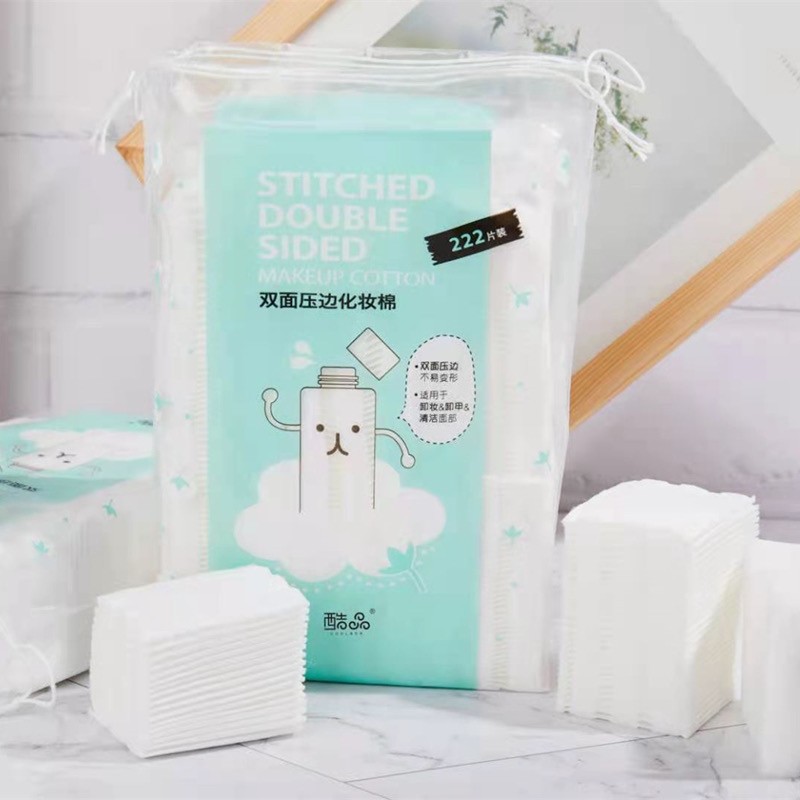 Cotton Pads Factory - OEM 222 Sheets Thick Pad