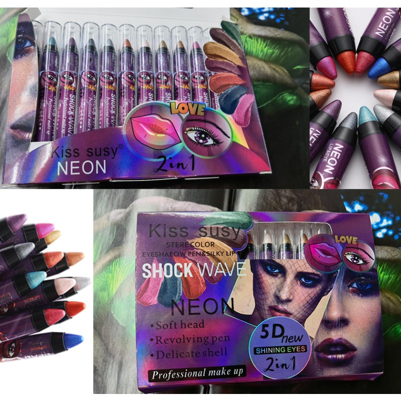 Eyeshadow Stick Manufacturer - OEM Custom 36 Color Glitter Pencil