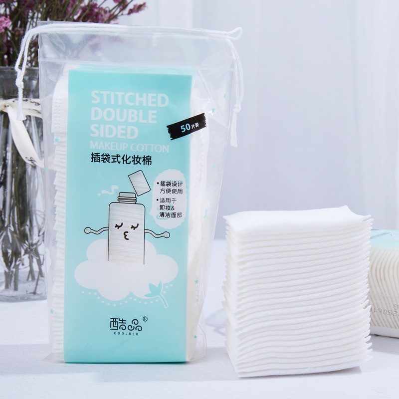 Cotton Pads Factory - OEM Stitched Double Sided