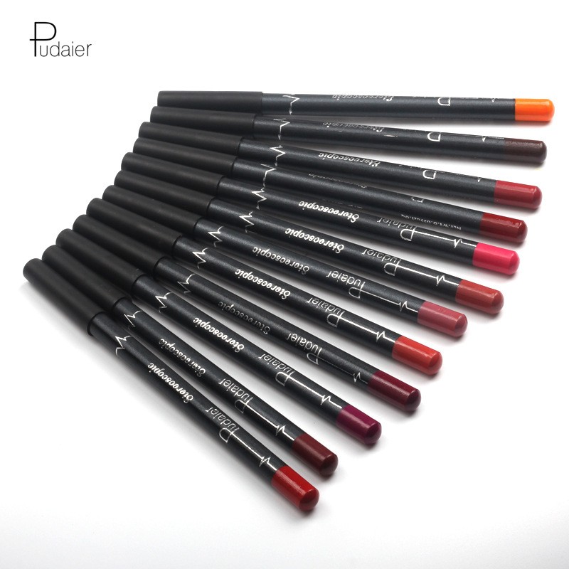 Lip Liner Manufacturer - Custom Matte Lip Pencil 12 Colors