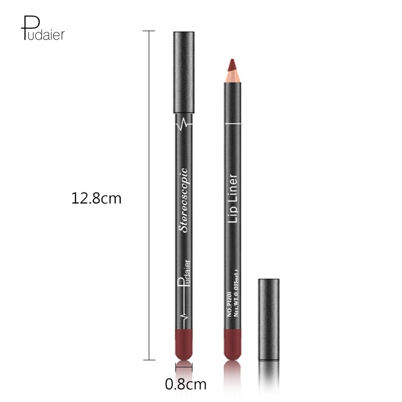 Lip Liner Manufacturer - Custom Matte Lip Pencil 12 Colors